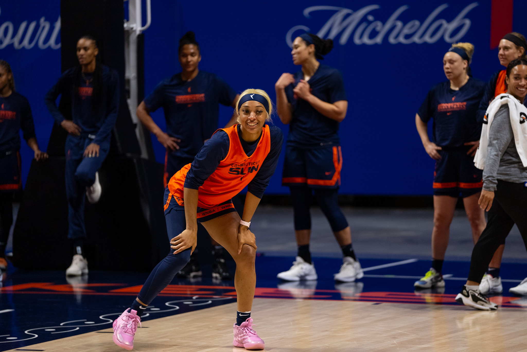 How DiJonai Carrington earned starting role with WNBA's CT Sun