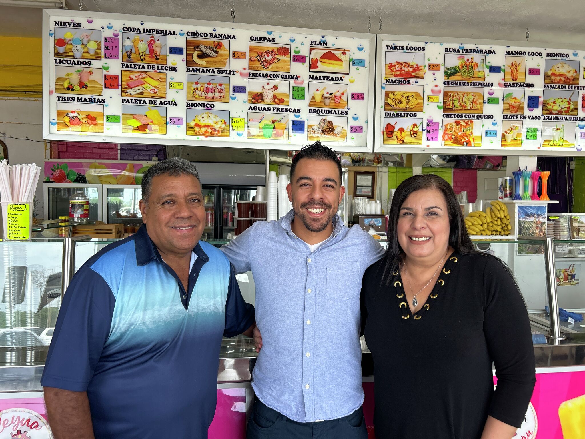 Owner of La Reyna De Michoacan Roberto Aguilar talks about ice cream