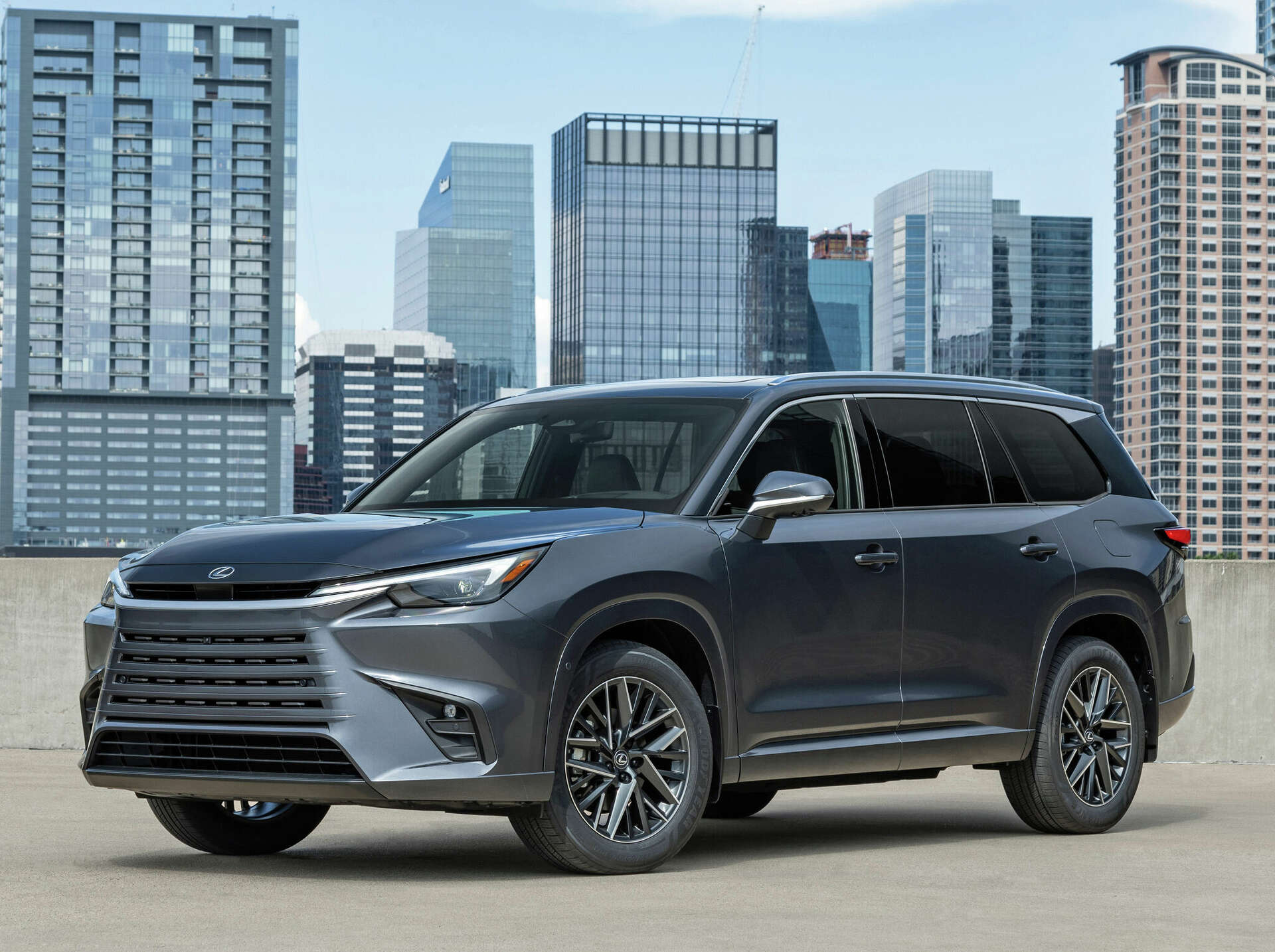 Lexus introduces TX crossover for 2024, with three rows seats