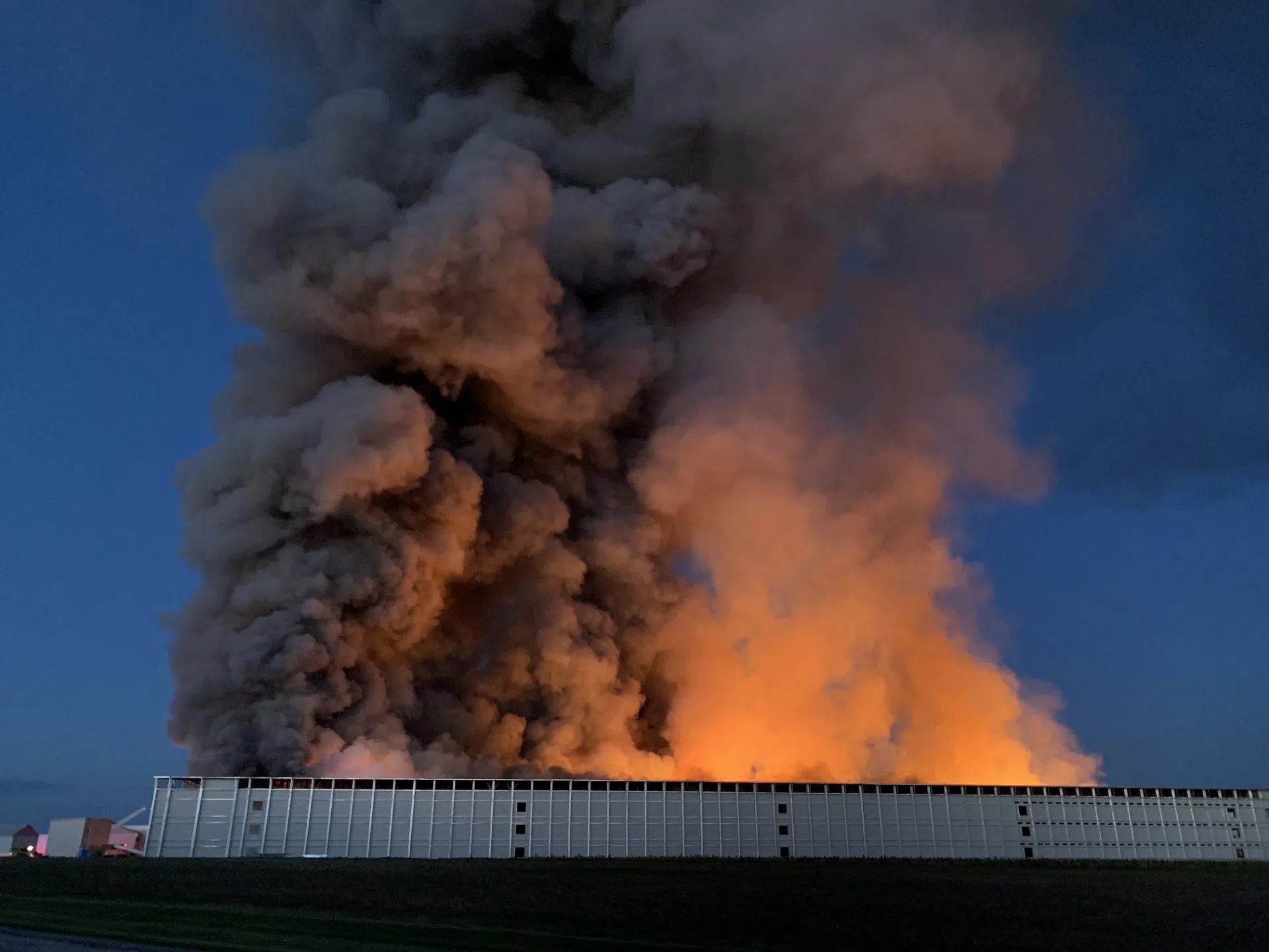 Fire destroys Wabash Valley eggplant factory in Farina, Illinois