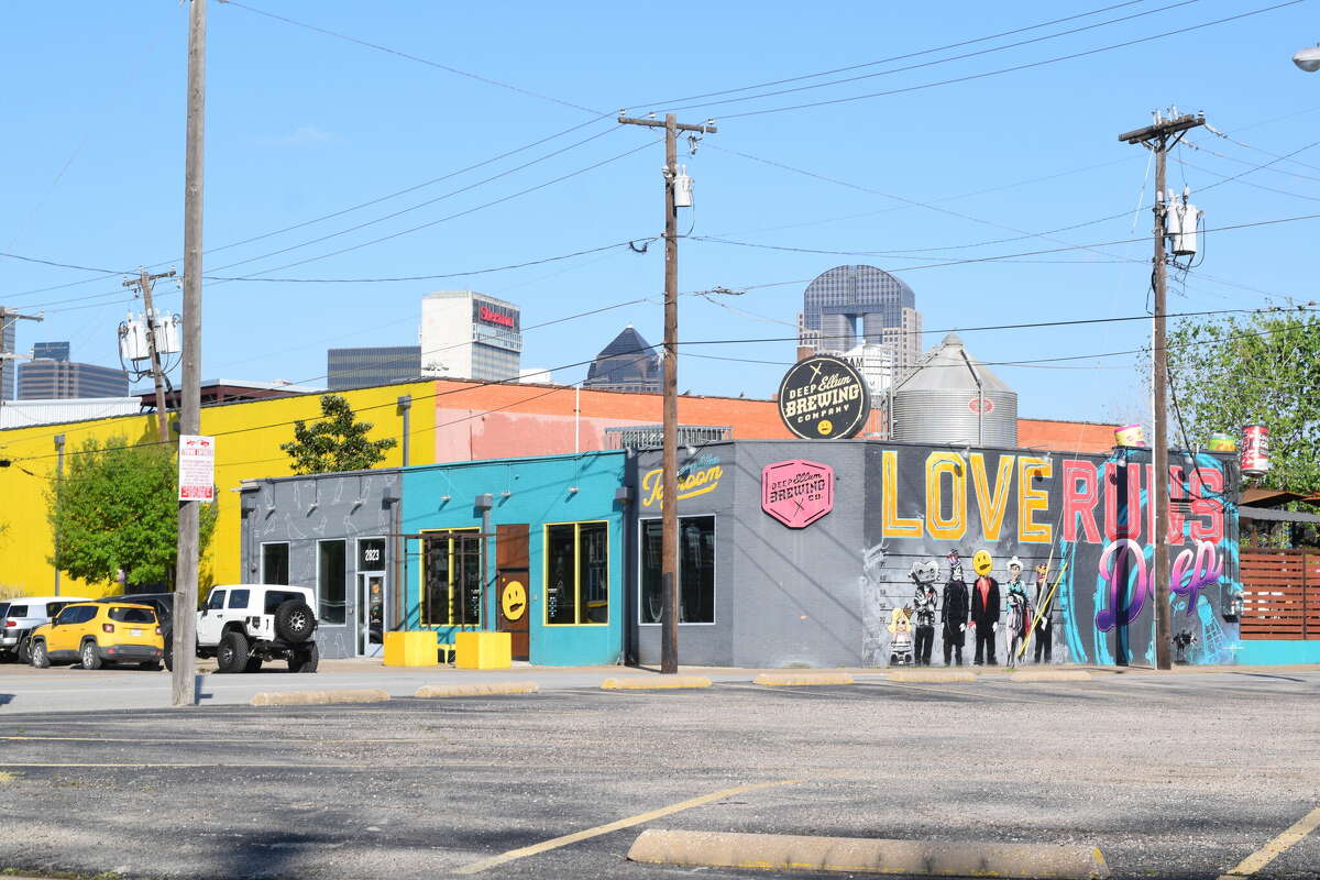 Deep Ellum Brewing Company and Deep Ellum Taproom in Dallas, TX. 