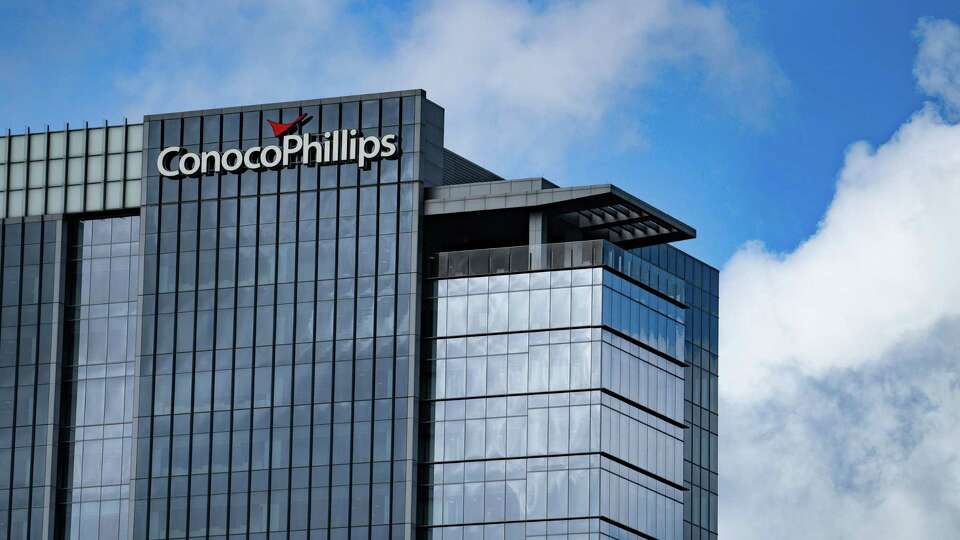 ConocoPhillips headquarters in the Energy Corridor, Tuesday, May 31, 2022, in Houston.