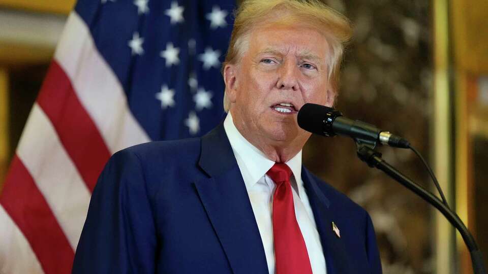 Former President Donald Trump speaks during a news conference at Trump Tower, Friday, May 31, 2024, in New York. A day after a New York jury found Donald Trump guilty of 34 felony charges, the presumptive Republican presidential nominee addressed the conviction and likely attempt to cast his campaign in a new light.