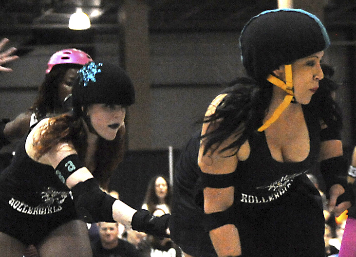 Roller derby women kick off inaugural season