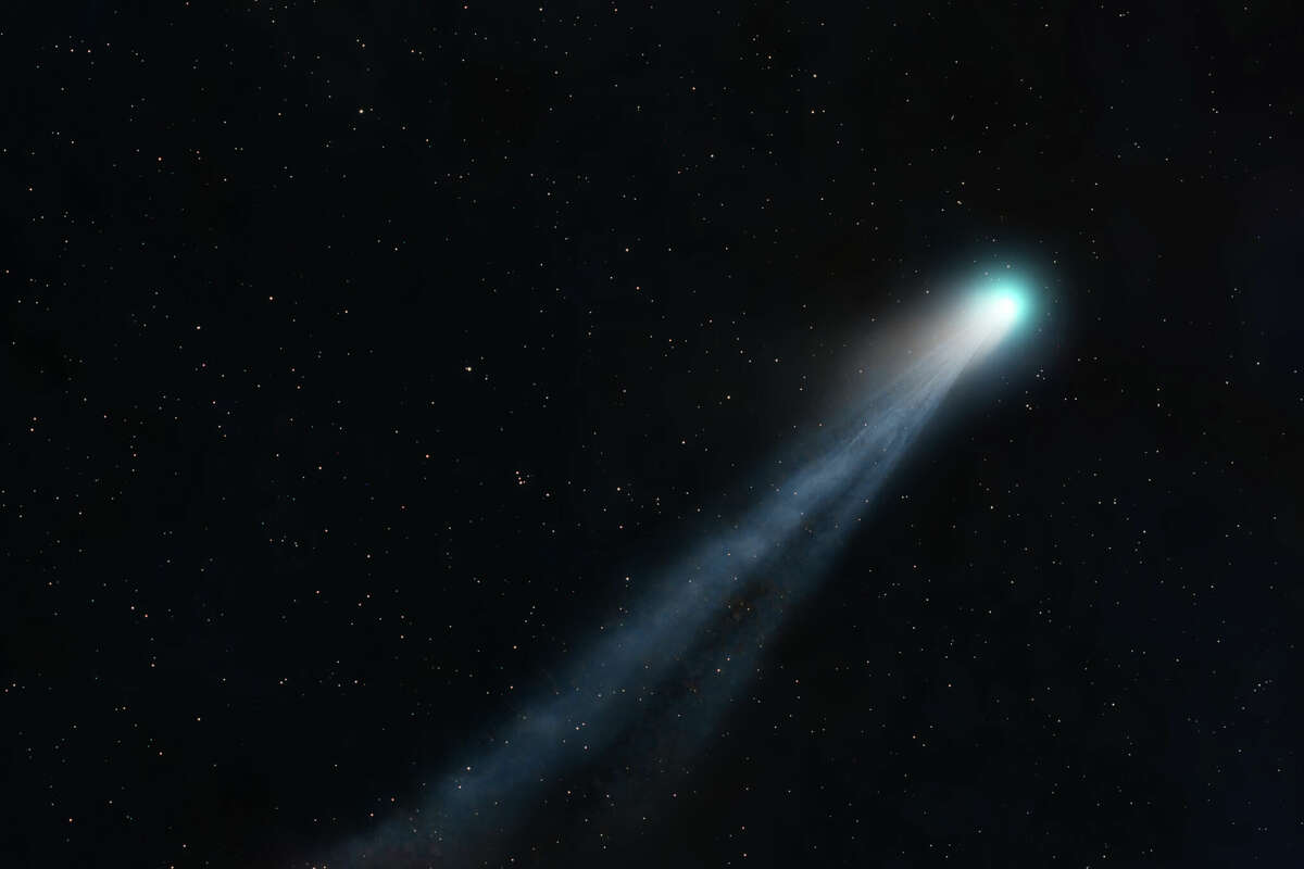 Comet 12P/Pons-Brooks made its closest approach to the Sun in April.