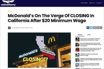 A strip mall content farm convinced Calif. that McDonald's was leaving