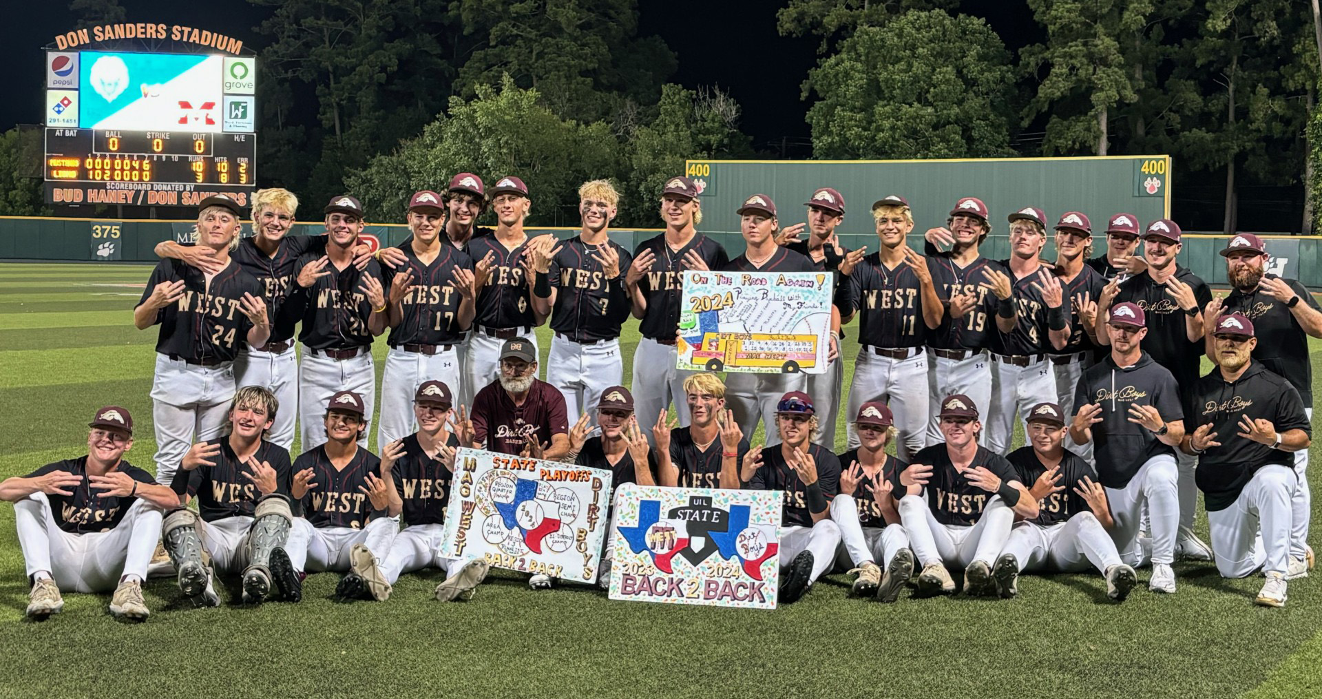 Magnolia West baseball advances to state championship