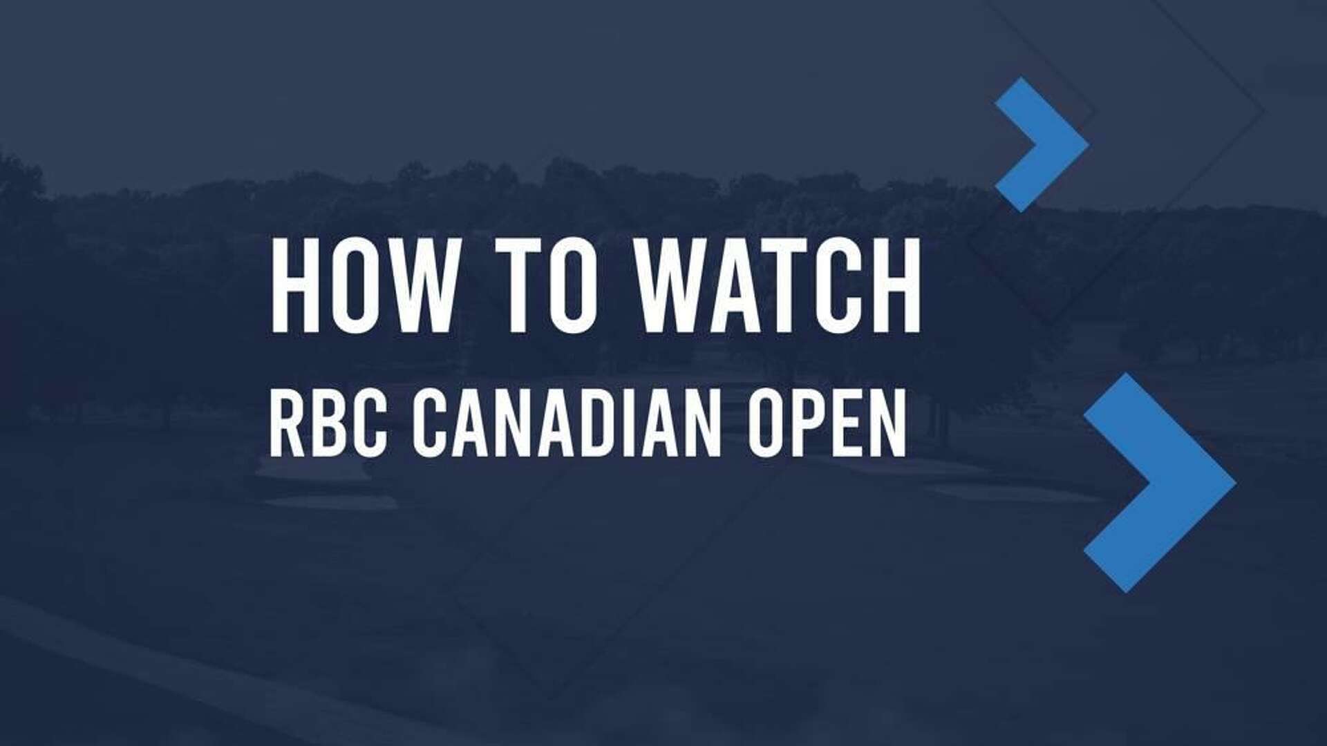 RBC Canadian Open Saturday TV Schedule, How to Live Stream & Tee Times
