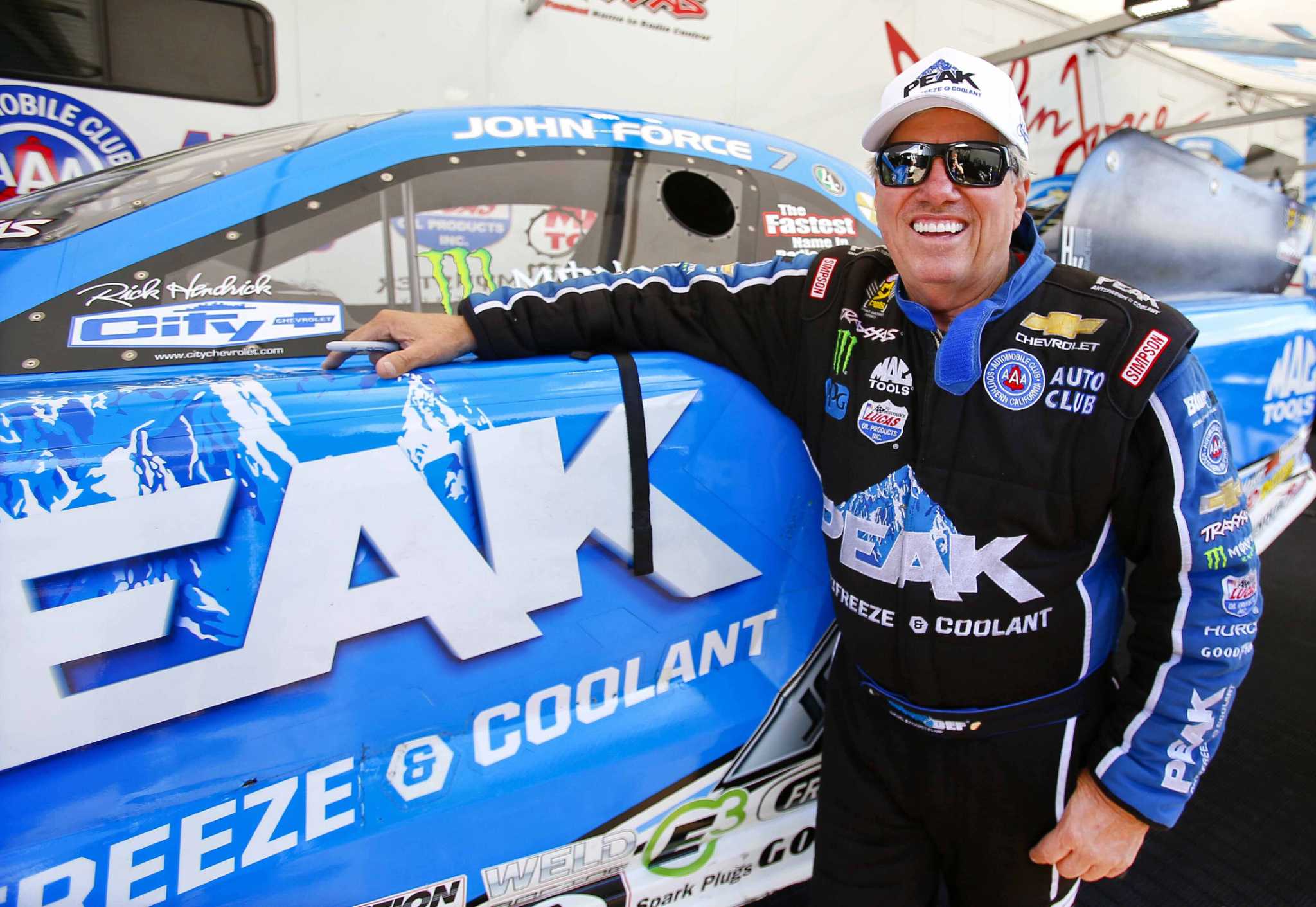 NHRA drag racing great John Force shows improvement but long road to