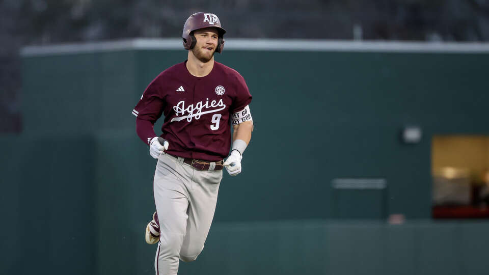 Gavin Grahovac crushed one of the Aggies' homers Sunday night in a win over Louisiana.