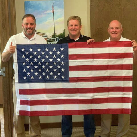 Ieuter Insurance distributing free U.S. flags for Flag Day