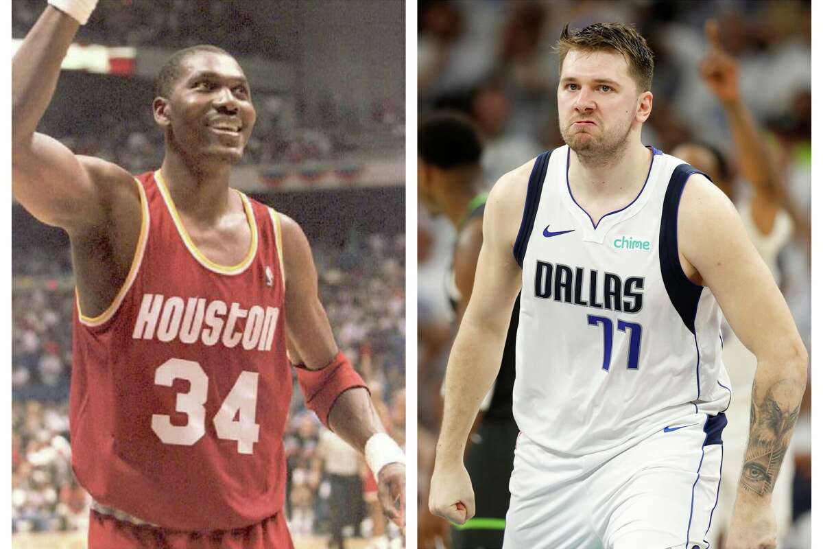 Houston Rockets legend Hakeem Olajuwon led perhaps the most impressive championship run in recent memory in 1995. Can Mavericks star Luka Dončić match him in 2024? 