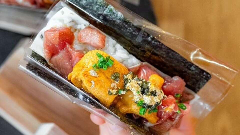 Hand rolls are a featured prominently on Nomi Nori's menu