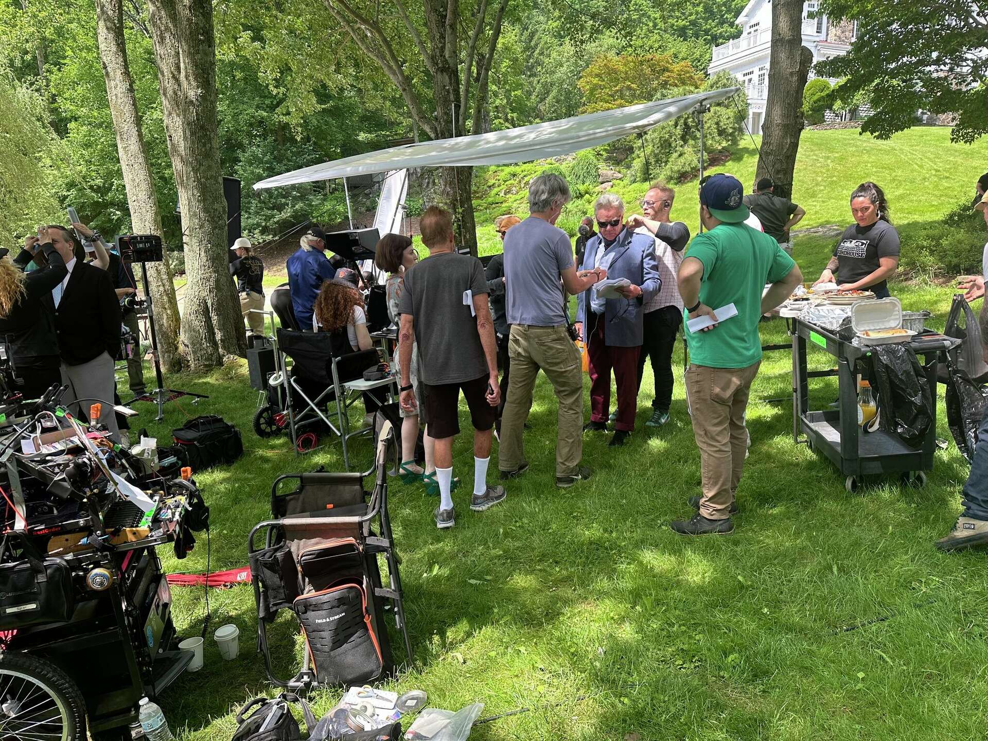 Behind the scenes of 'Summerhouse' movie filming in CT