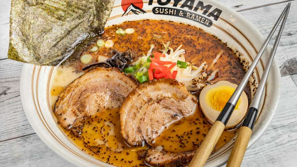 Toyama Sushi & Ramen in the fast-developing Cross Creek Ranch area offers sushi, sashimi, ramen, and Japanese-fusion cuisine on its menu.