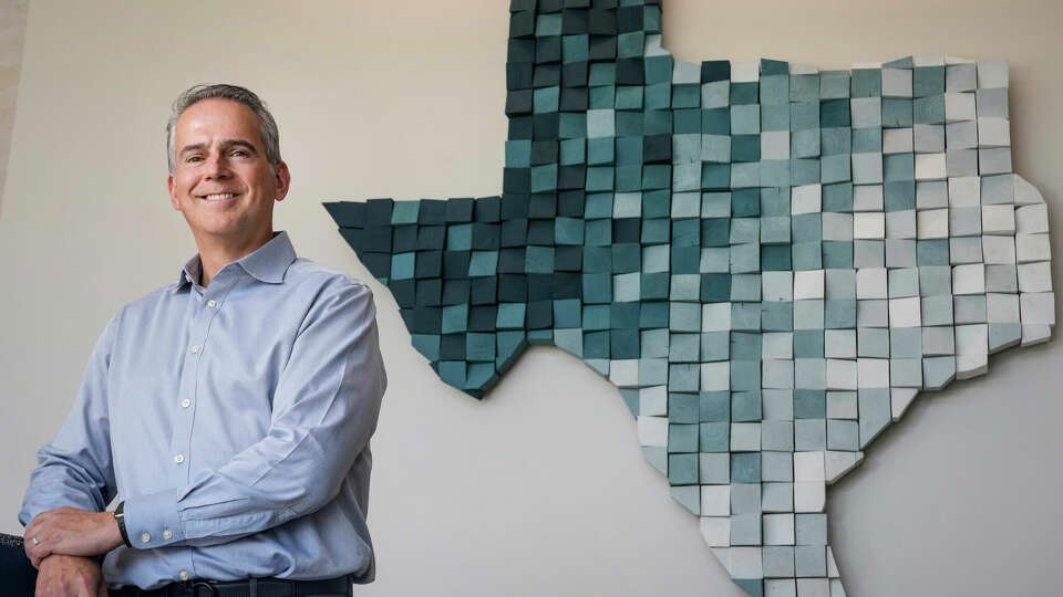 Pablo Vegas, president and CEO, Electric Reliability Council of Texas, poses for a portrait Monday, Sept. 18, 2023 in Austin.