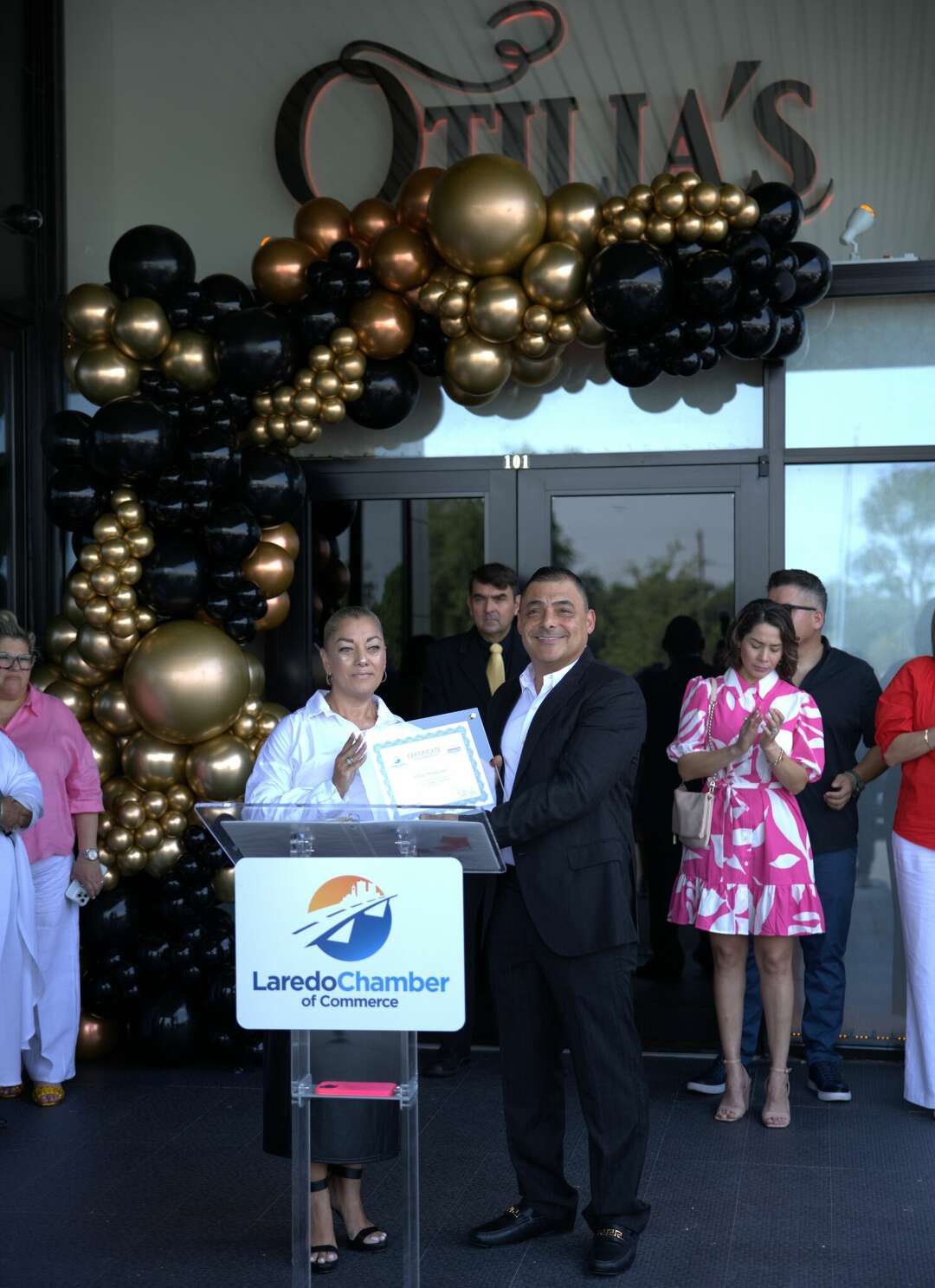 Laredo Chamber of Commerce celebrates Otilia's restaurant opening