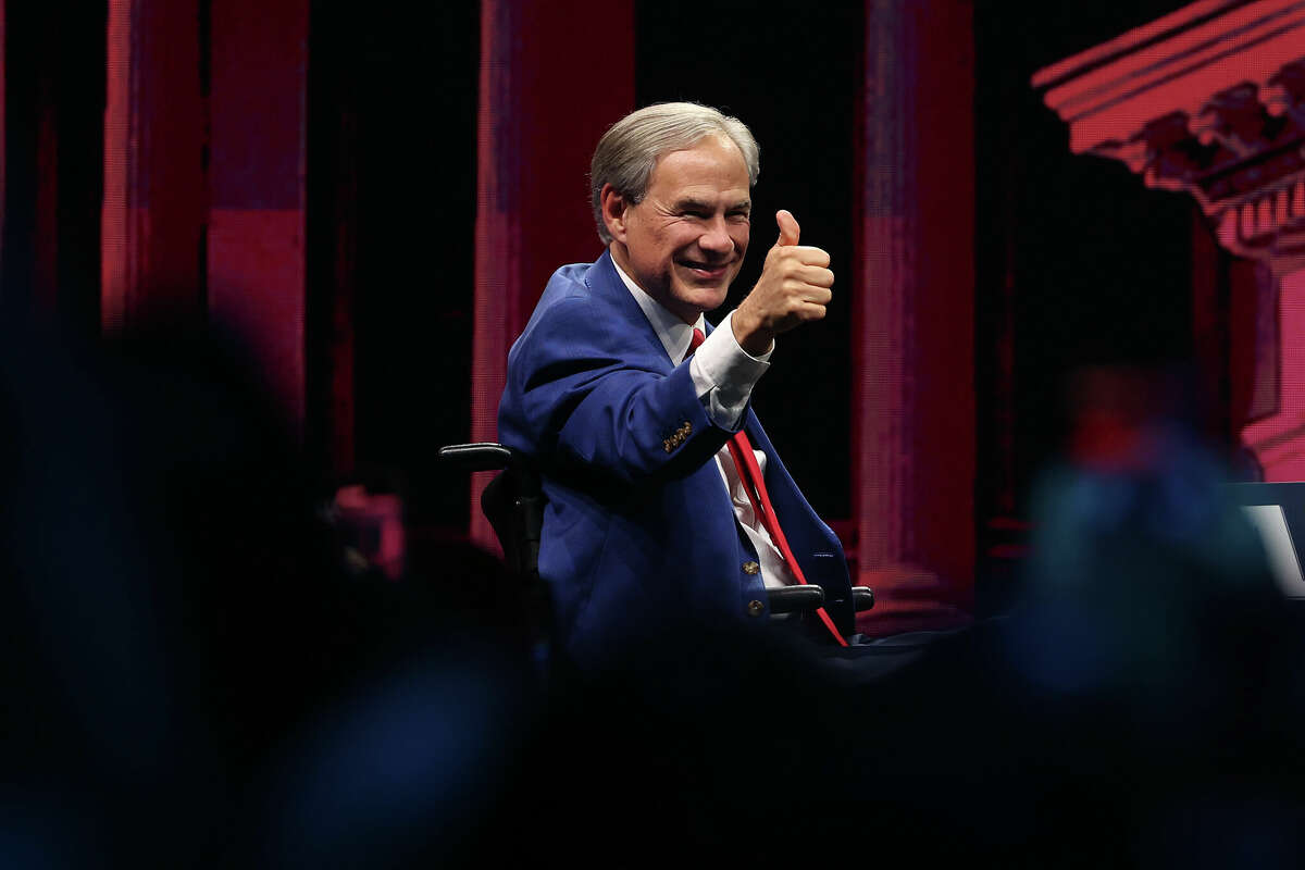 Texas Gov. Greg Abbott speaks during the NRA ILA Leadership Forum at the National Rifle Association (NRA) Annual Meeting & Exhibits at the Kay Bailey Hutchison Convention Center on May 18, 2024 in Dallas, Texas. 