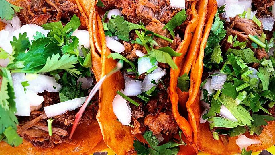 Birria street tacos are one of the most popular taco choices at Tacos Dona Lena, which just opened its newest location near the Heights in the Timbergrove area.