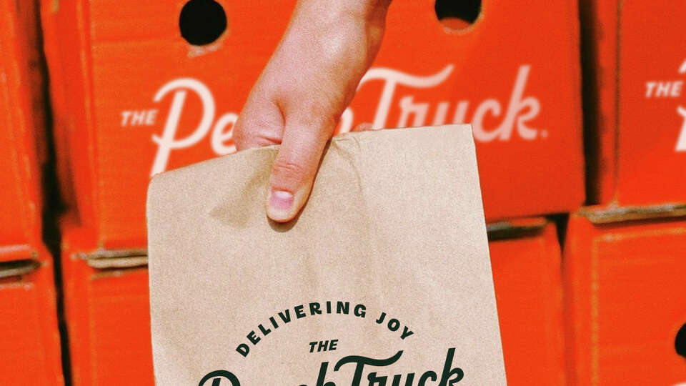 The Peach Truck is selling peaches now at various locations across Houston