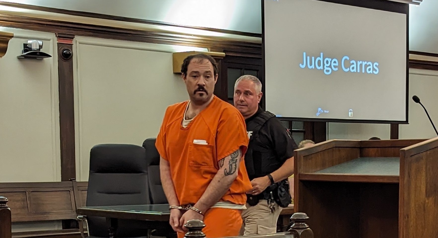 Sanford man pleads guilty to robbery comments and showing weapon