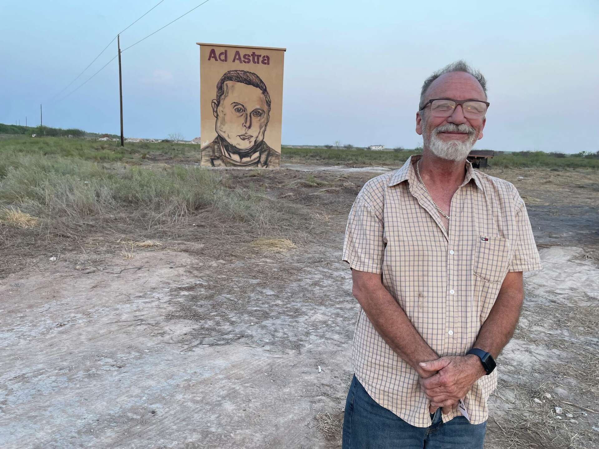 New Elon Musk meme mural catches eyes near Starbase