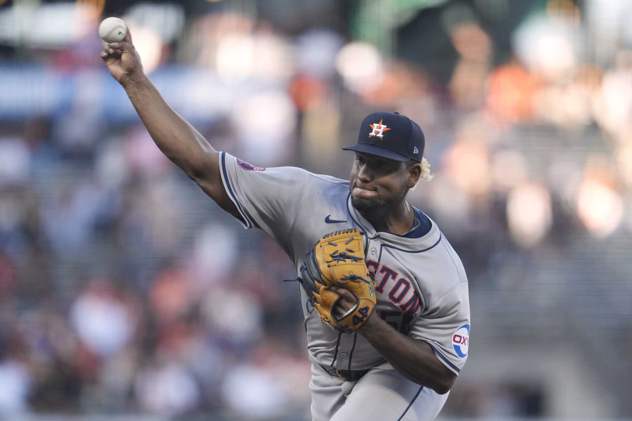 Houston Astros get big lift from Ronel Blanco, top Giants