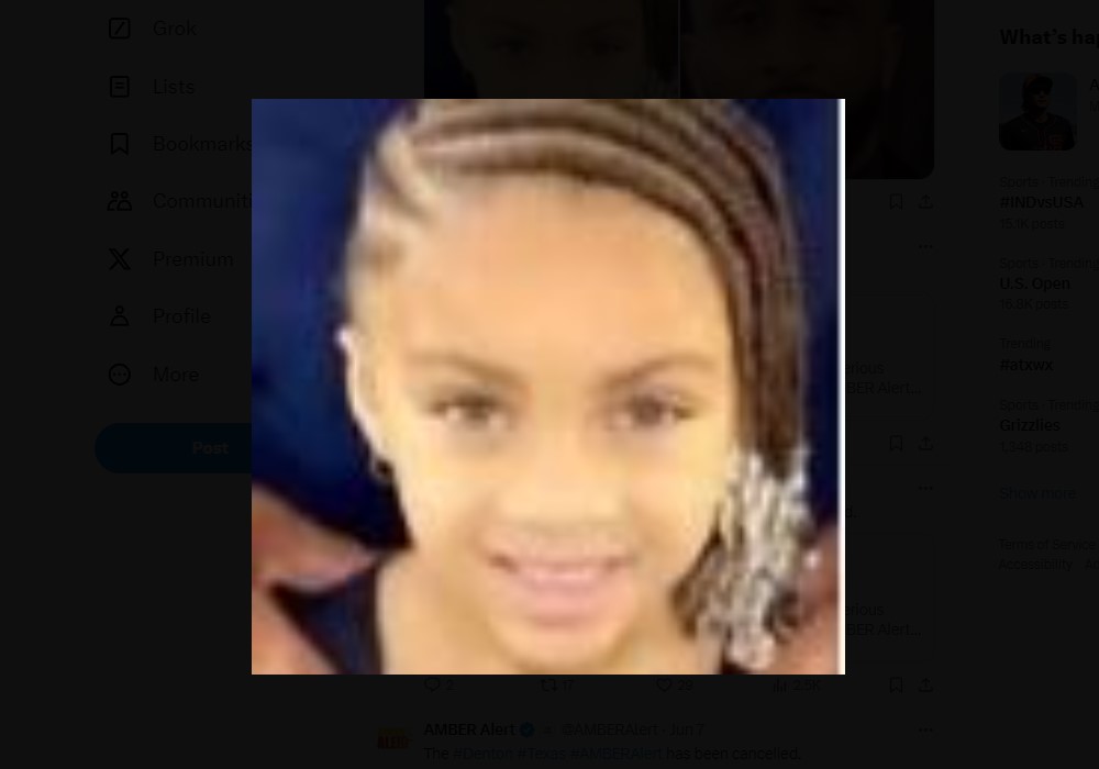 Missing 6-year-old San Antonio girl found after Amber Alert