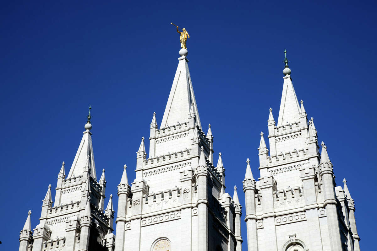 Temple Square in Salt Lake City, Utah.