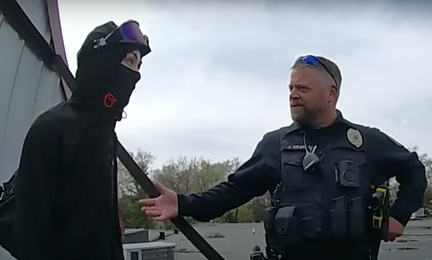 Midland Police officer Jeff Krauss recalls finding Roof Ninja