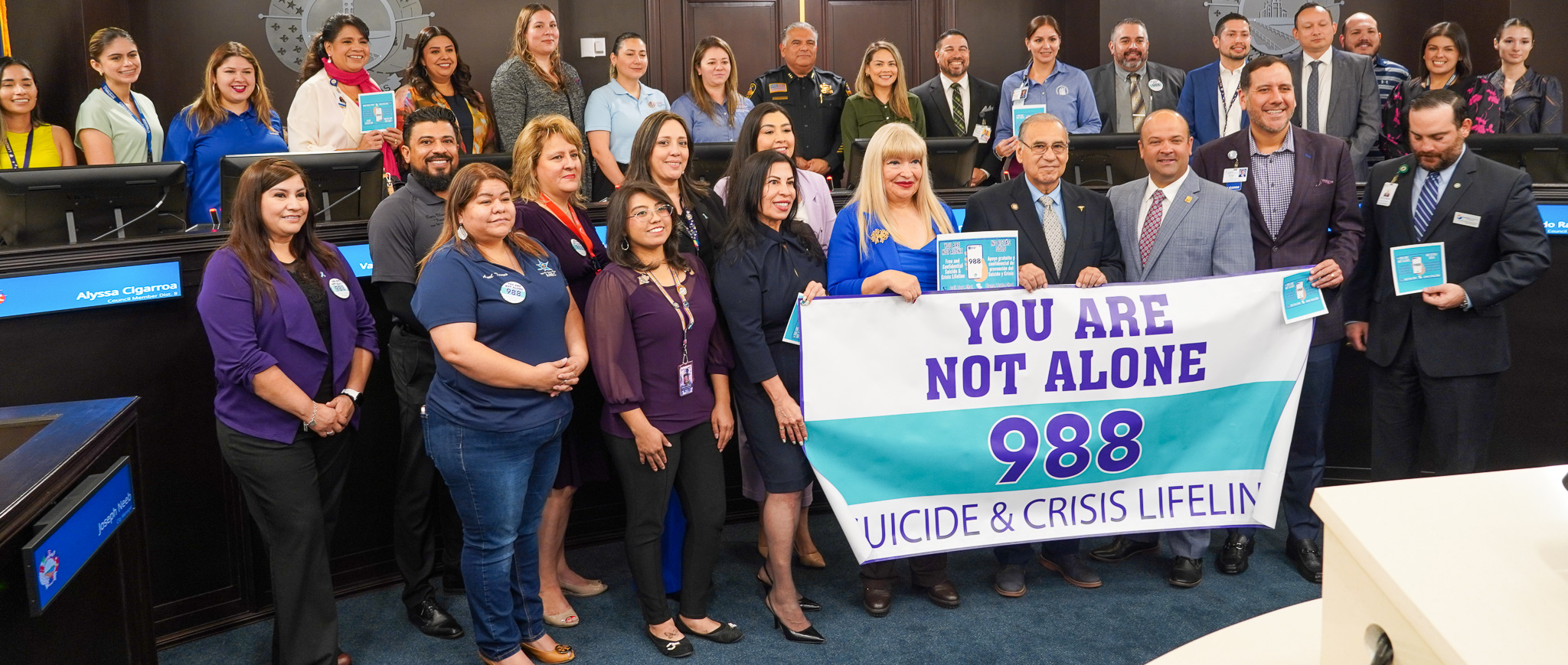 Laredo promotes 988 Lifeline for suicide prevention - Vimarsana News