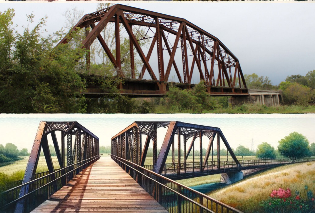 A 31-mile trail using abandoned railways will connect Eagle Lake and Fulshear