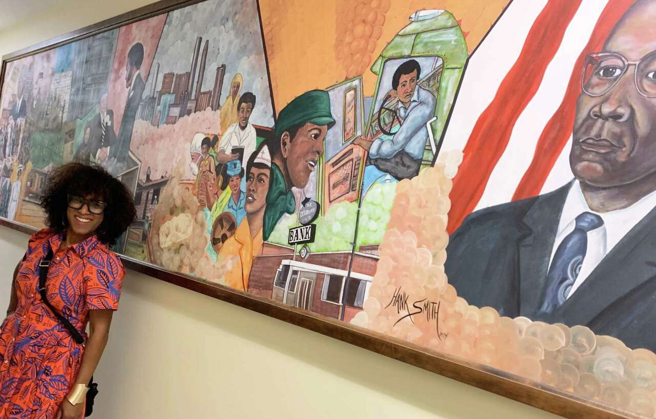 A 12-foot mural of the life of Henry Warren Sewing, a native Texas who founded the first Black-owned bank in the Midwest, was dedicated at the Black Archives of Mid-America in Kansas City in March 2024. Sewing is the great uncle of Houston Chronicle columnist Joy Sewing.