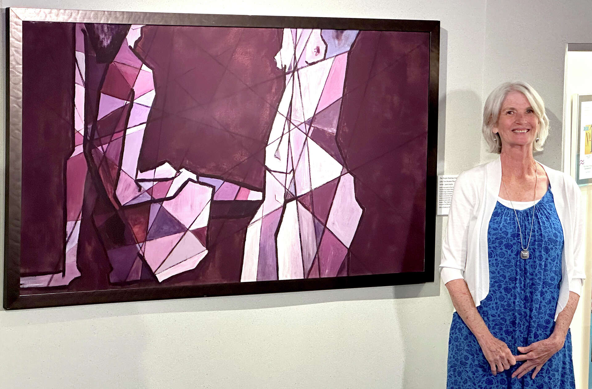 Janis Joplins The Purple Painting replica unveiled
