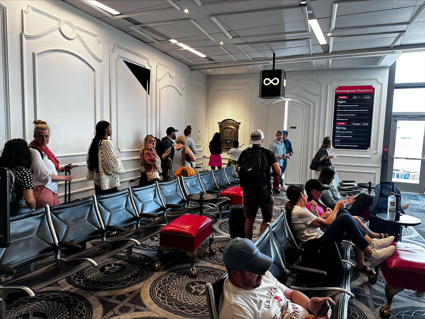 Interimaginary Departures: Austin airport's fairytale portal