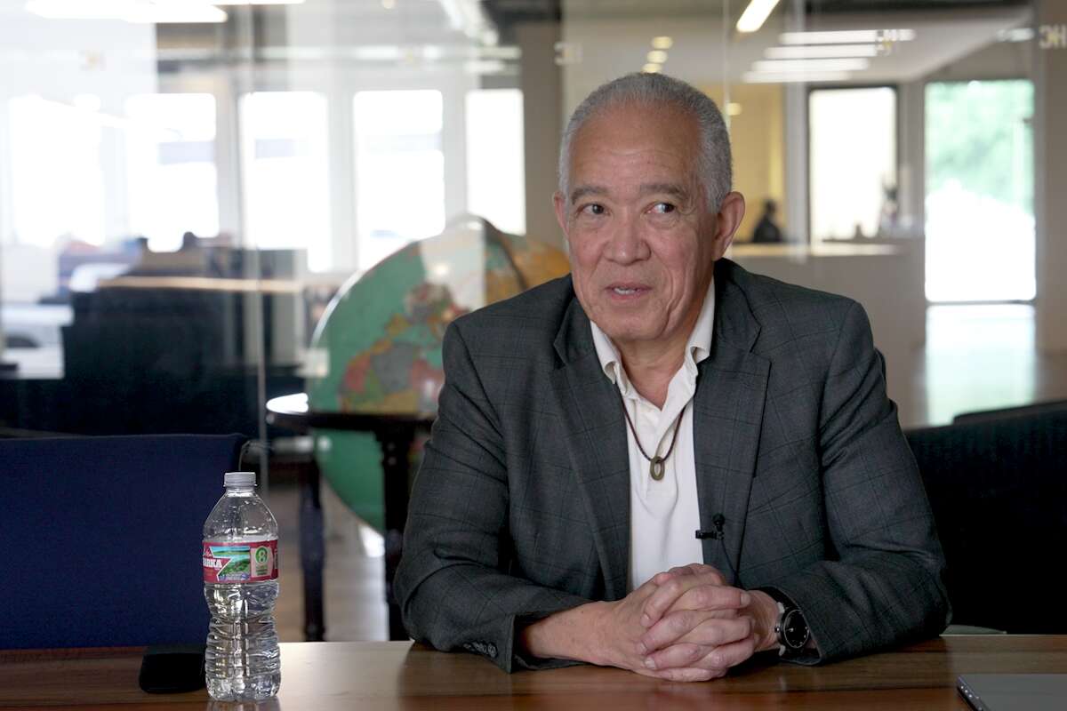 HISD Superintendent Mike Miles meets with the Houston Chronicle Editorial Board on Thursday June 13, 2024.