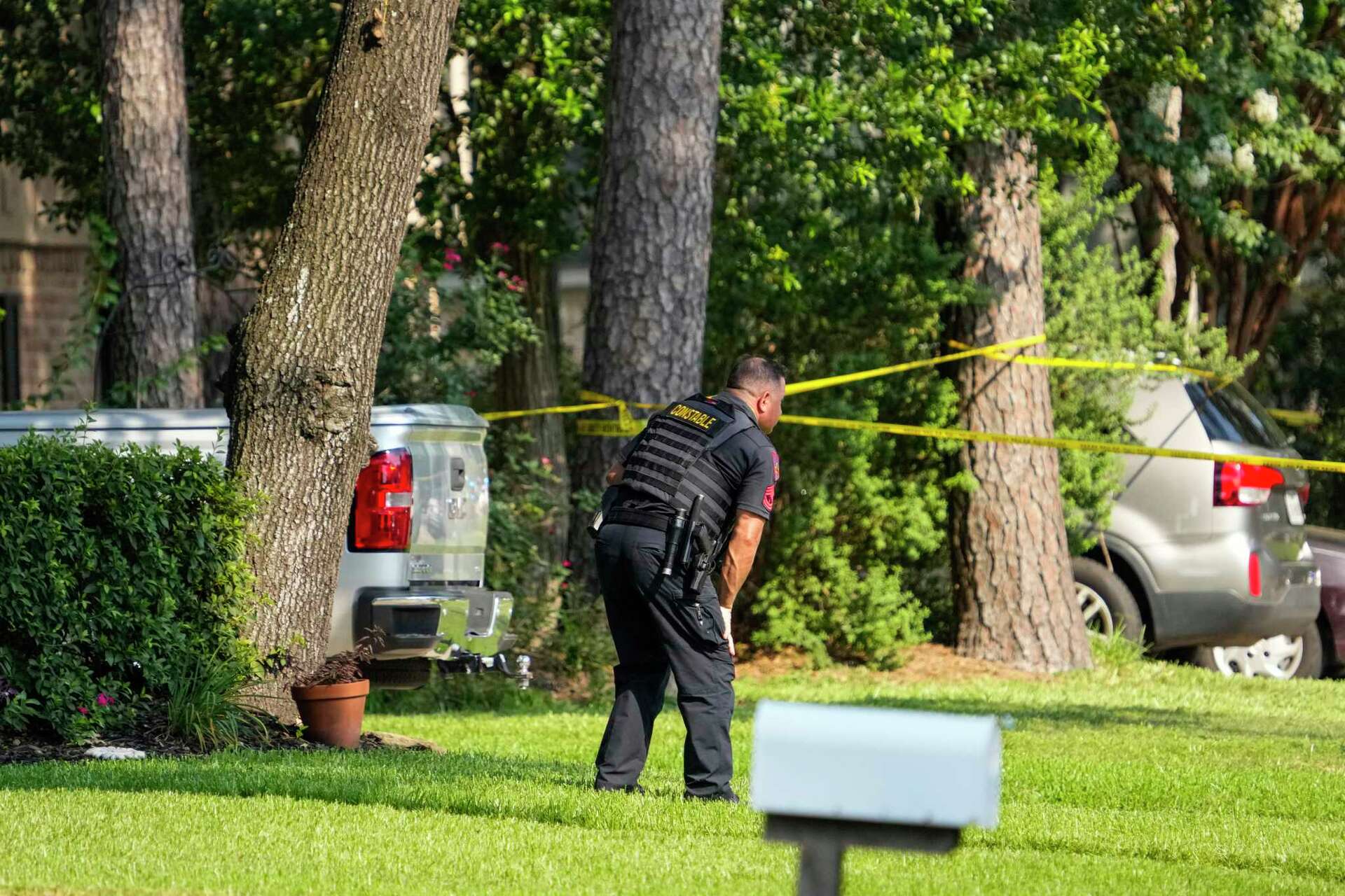Harris County deputy shooting: Man charged with aggravated assault