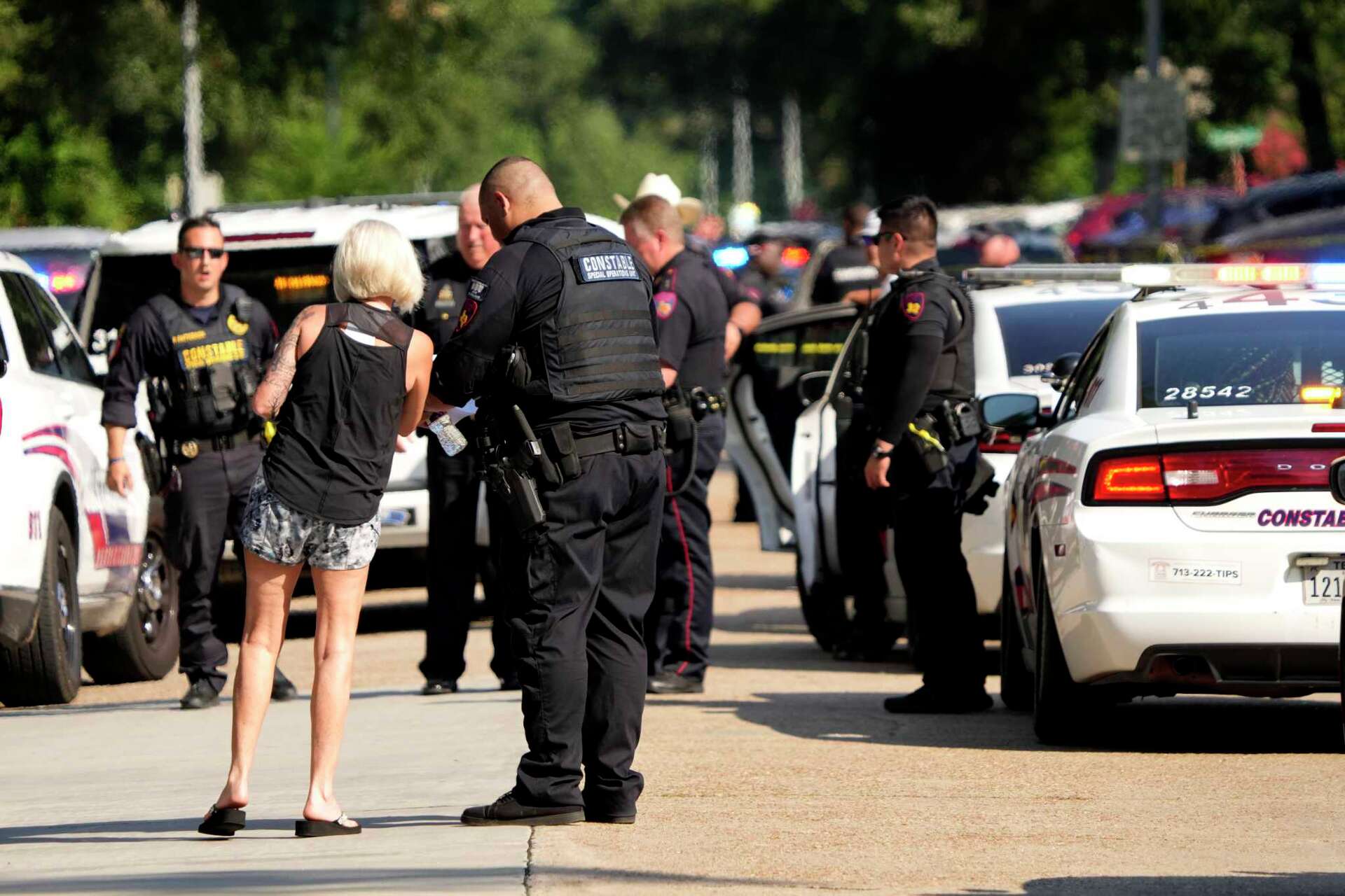 Harris County deputy shooting: Man charged with aggravated assault