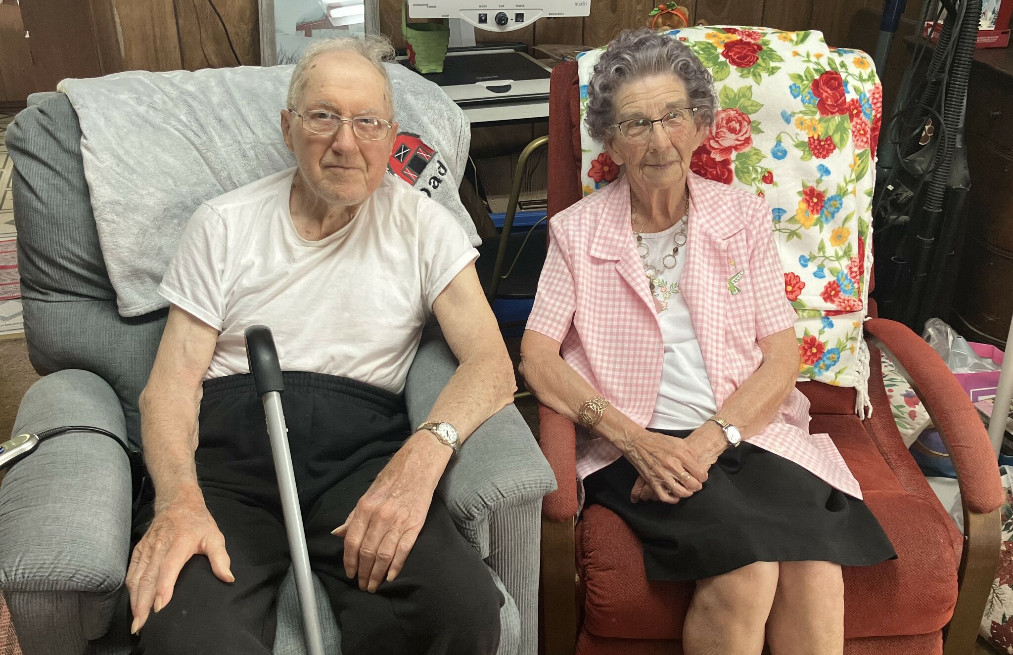 Lois and Roy Walter have been in love for 75 years