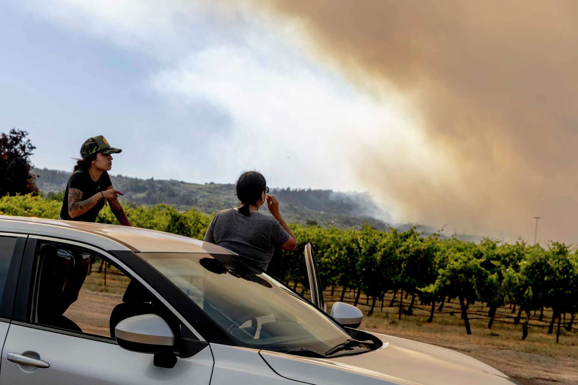 Sonoma Point Fire creates smoke and air quality concerns