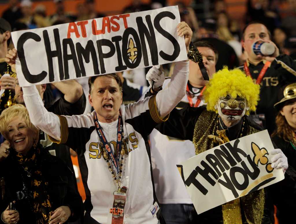 Dat's the champions: New Orleans Saints win Super Bowl 31-17 