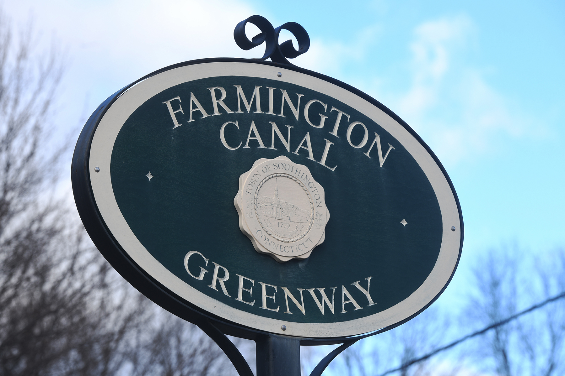 Southington's new trail segment of the Farmington Canal Trail rerouted