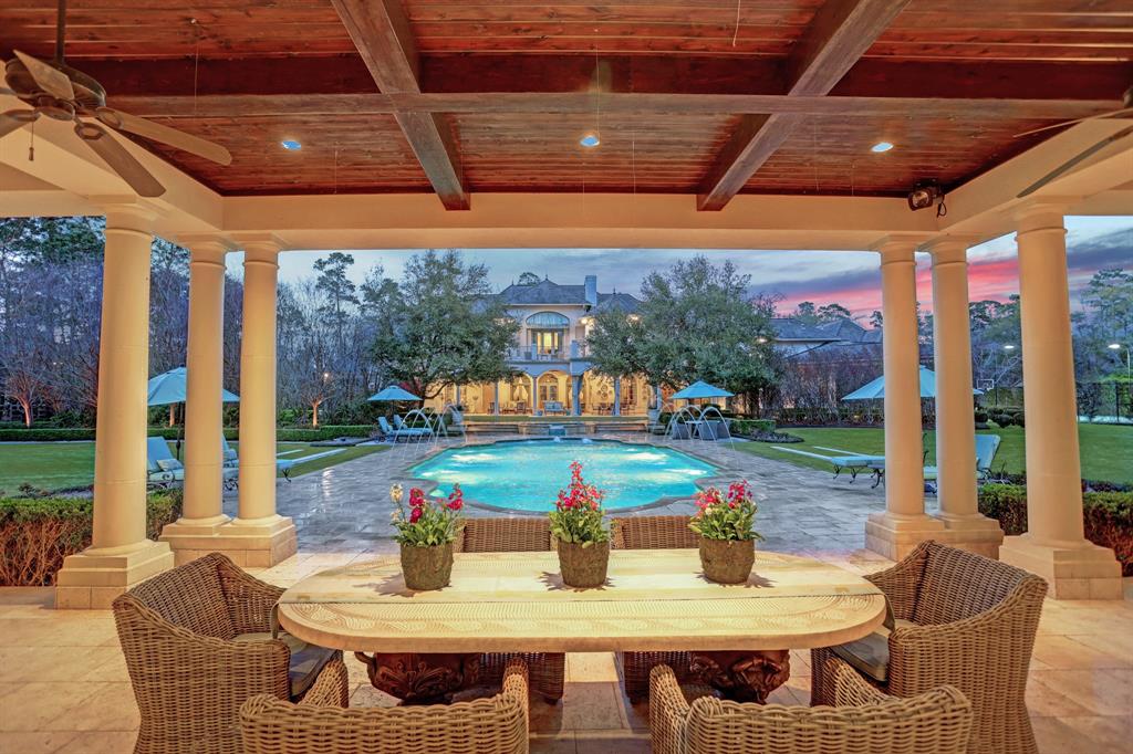 This $8.9 million home in Tomball has its own pool and basketball court