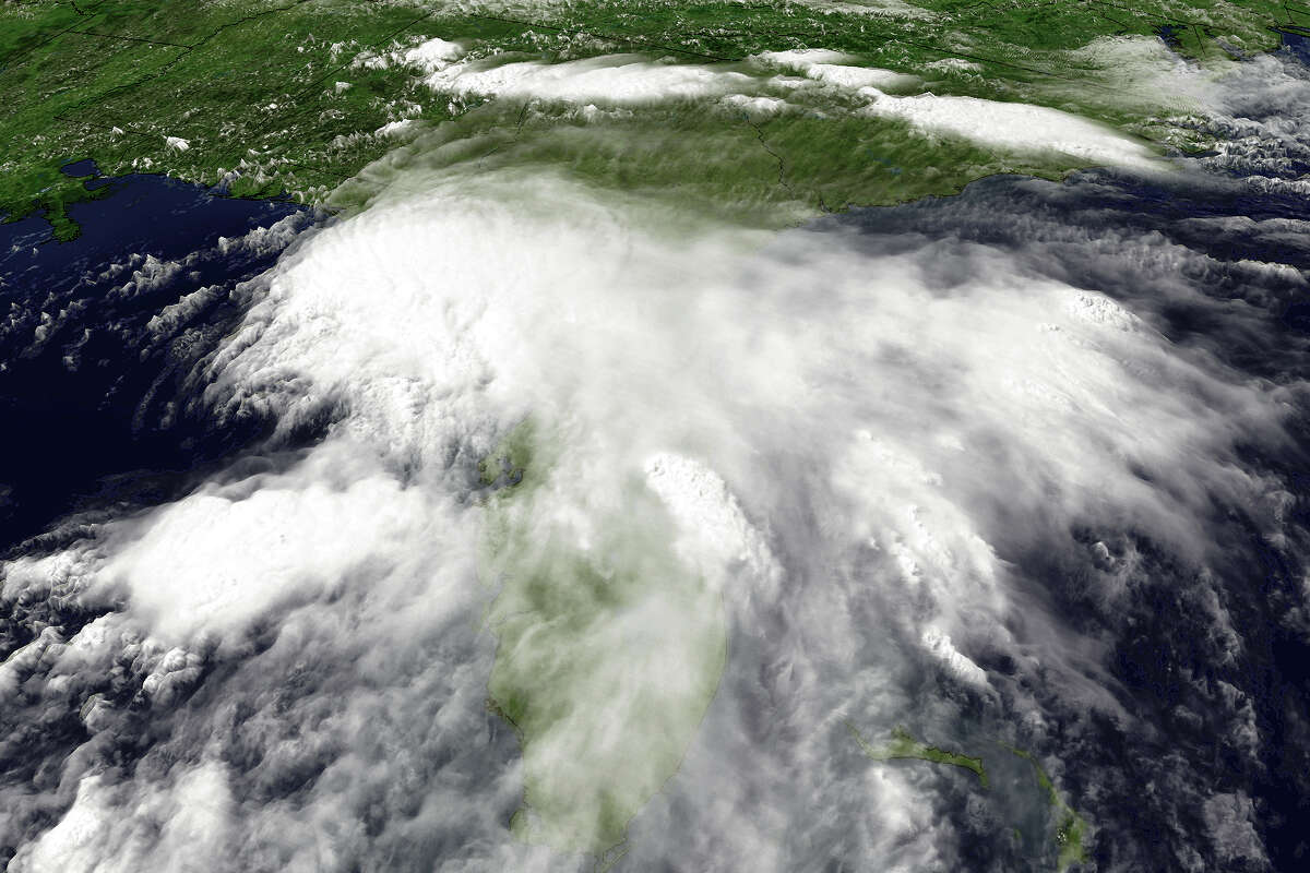 Tropical Storm Alberto regional imagery ca. 2006. (Photo by: HUM Images/Universal Images Group via Getty Images)