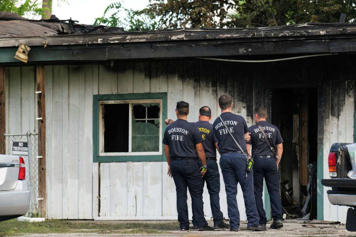 The Houston firefigthers finally have a contract after eight years of a legal battle. (Photo by Brett Coomer/Houston Chronicle via Getty Images)