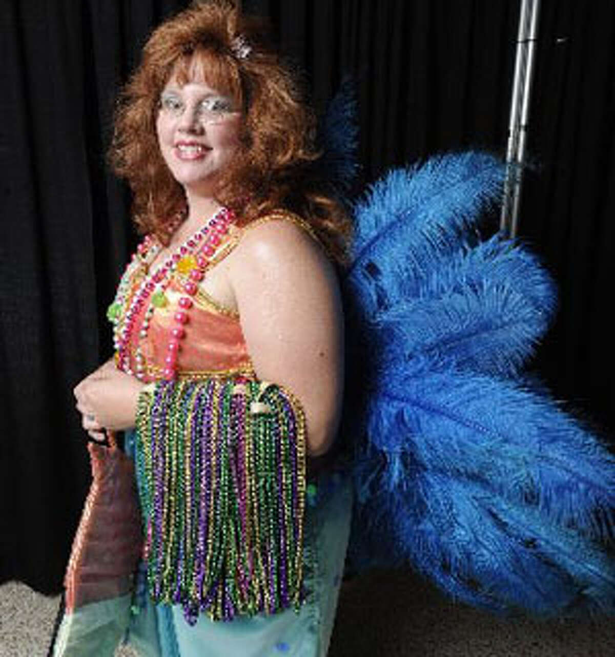 mardi gras gown