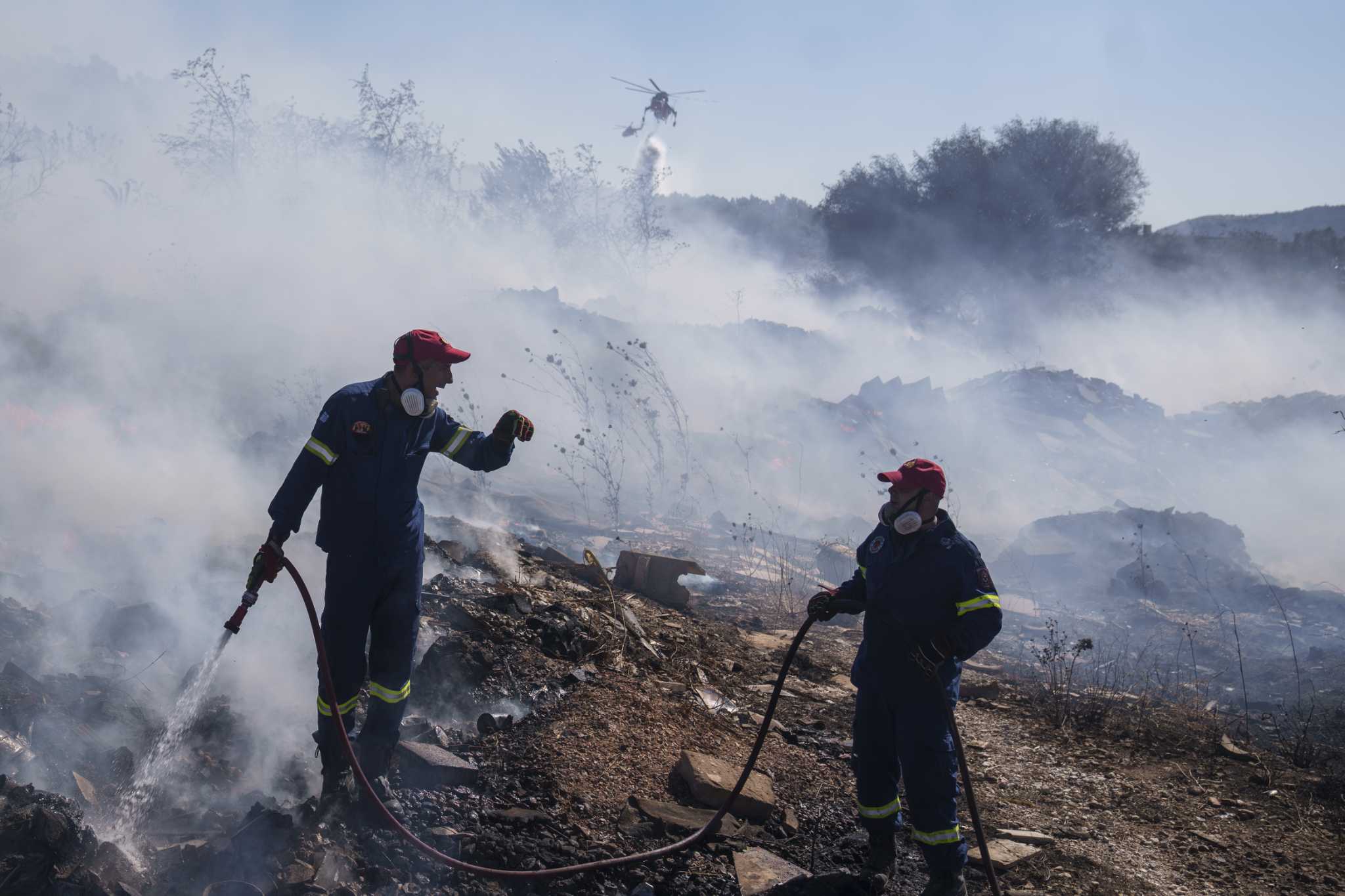 Summer wildfires plague Greece and Turkey. The worst ones have been ...