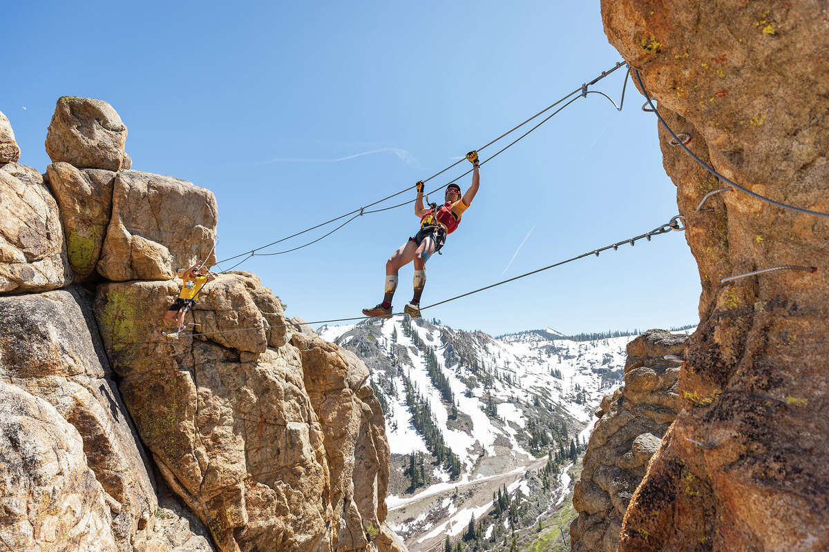 Scenes from the annual Broken Arrow Race in Lake Tahoe, Calif. 