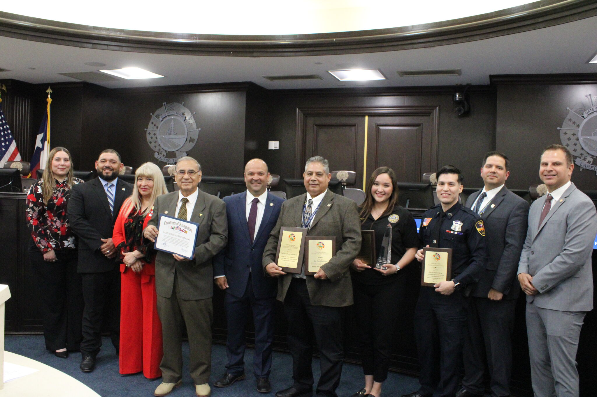 Laredo police receive Tyler Excellence Award in Indianapolis