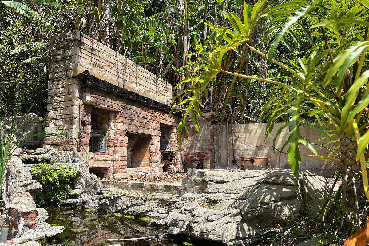 The ruins of the Roberts Ranch house in Malibu's Solstice Canyon, on June 16, 2024.